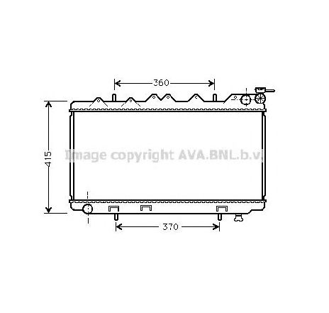 Radiator, racire motor PRASCO DN2135</br>Piesa auto pentru Radiator racire apa/ ulei Radiator, racire motor PRASCO DN2135</br>Piesa auto pentru Radiator racire apa/ ulei