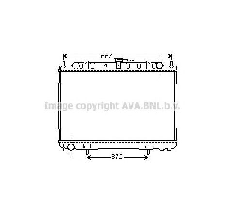Radiator, racire motor PRASCO DN2241</br>Piesa auto pentru Radiator racire apa/ ulei Radiator, racire motor PRASCO DN2241</br>Piesa auto pentru Radiator racire apa/ ulei