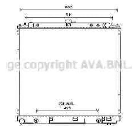 Radiator, racire motor PRASCO DN2399</br>Piesa auto pentru Radiator racire apa/ ulei Radiator, racire motor PRASCO DN2399</br>Piesa auto pentru Radiator racire apa/ ulei