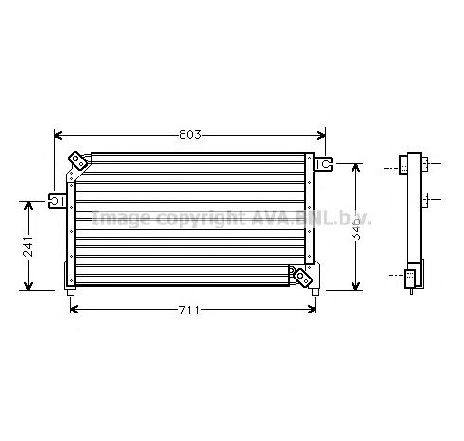 Condensator, climatizare PRASCO DN5159</br>Piesa auto pentru Sistem de aer conditionat Condensator, climatizare PRASCO DN5159</br>Piesa auto pentru Sistem de aer conditionat