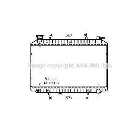 Radiator, racire motor PRASCO DNA2156</br>Piesa auto pentru Radiator racire apa/ ulei Radiator, racire motor PRASCO DNA2156</br>Piesa auto pentru Radiator racire apa/ ulei