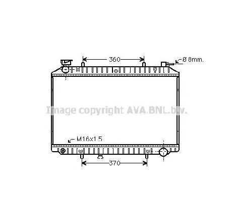 Radiator, racire motor PRASCO DNA2173</br>Piesa auto pentru Radiator racire apa/ ulei Radiator, racire motor PRASCO DNA2173</br>Piesa auto pentru Radiator racire apa/ ulei