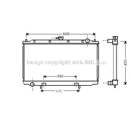 Radiator, racire motor PRASCO DNA2179</br>Piesa auto pentru Radiator racire apa/ ulei Radiator, racire motor PRASCO DNA2179</br>Piesa auto pentru Radiator racire apa/ ulei