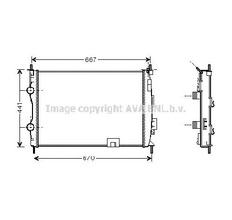 Radiator, racire motor PRASCO DNA2280</br>Piesa auto pentru Radiator racire apa/ ulei Radiator, racire motor PRASCO DNA2280</br>Piesa auto pentru Radiator racire apa/ ulei
