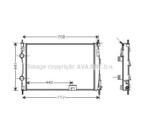 Radiator, racire motor PRASCO DNA2288</br>Piesa auto pentru Radiator racire apa/ ulei Radiator, racire motor PRASCO DNA2288</br>Piesa auto pentru Radiator racire apa/ ulei