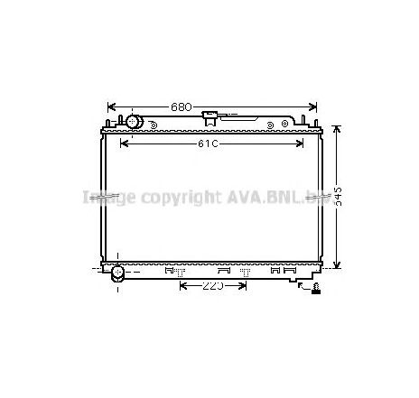 Radiator, racire motor PRASCO DNA2296</br>Piesa auto pentru Radiator racire apa/ ulei Radiator, racire motor PRASCO DNA2296</br>Piesa auto pentru Radiator racire apa/ ulei