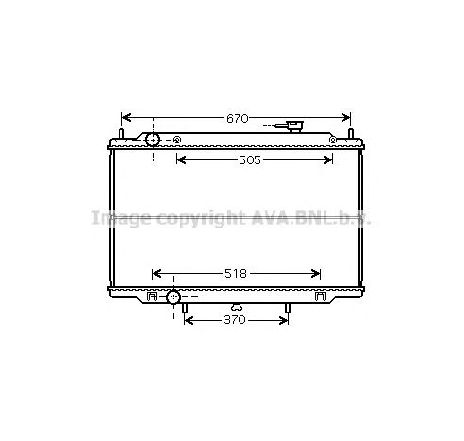 Radiator, racire motor PRASCO DNA2302</br>Piesa auto pentru Radiator racire apa/ ulei Radiator, racire motor PRASCO DNA2302</br>Piesa auto pentru Radiator racire apa/ ulei