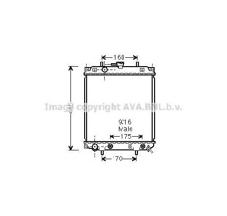 Radiator, racire motor PRASCO DU2047</br>Piesa auto pentru Radiator racire apa/ ulei Radiator, racire motor PRASCO DU2047</br>Piesa auto pentru Radiator racire apa/ ulei