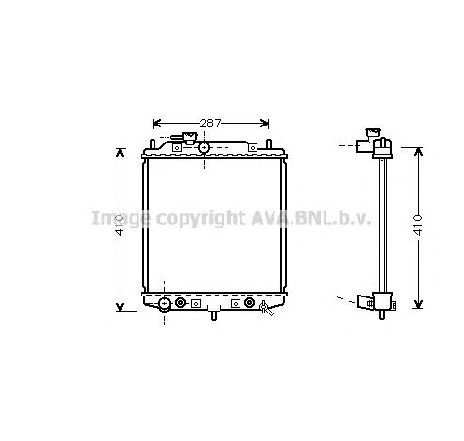 Radiator, racire motor PRASCO DU2048</br>Piesa auto pentru Radiator racire apa/ ulei Radiator, racire motor PRASCO DU2048</br>Piesa auto pentru Radiator racire apa/ ulei