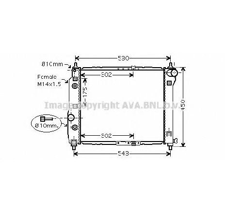Radiator, racire motor PRASCO DW2069</br>Piesa auto pentru Radiator racire apa/ ulei Radiator, racire motor PRASCO DW2069</br>Piesa auto pentru Radiator racire apa/ ulei
