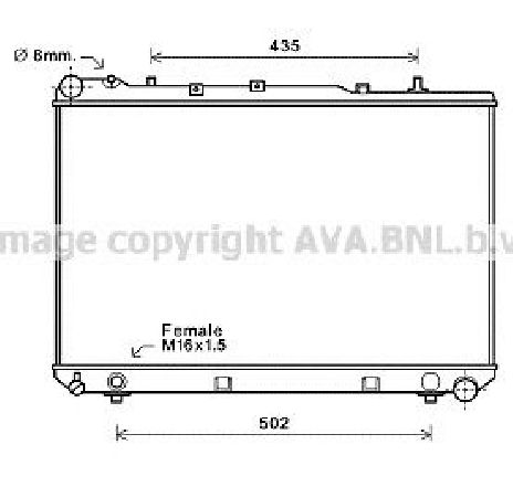 Radiator, racire motor PRASCO DW2102</br>Piesa auto pentru Radiator racire apa/ ulei Radiator, racire motor PRASCO DW2102</br>Piesa auto pentru Radiator racire apa/ ulei