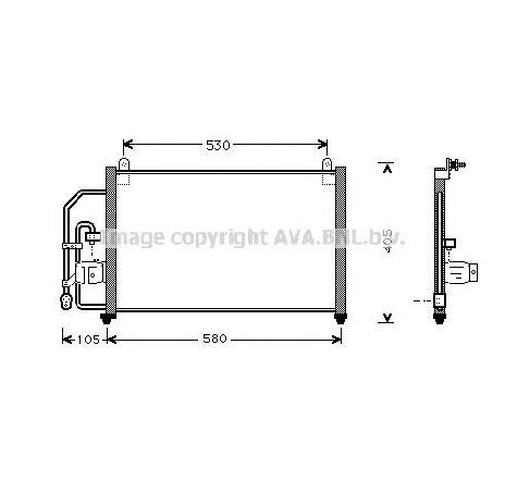Condensator, climatizare PRASCO DW5012</br>Piesa auto pentru Sistem de aer conditionat Condensator, climatizare PRASCO DW5012</br>Piesa auto pentru Sistem de aer conditionat
