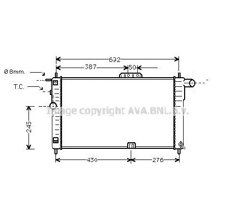 Radiator, racire motor PRASCO DWA2001</br>Piesa auto pentru Radiator racire apa/ ulei Radiator, racire motor PRASCO DWA2001</br>Piesa auto pentru Radiator racire apa/ ulei