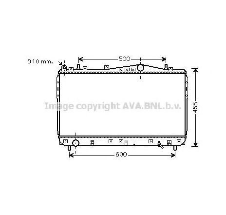 Radiator, racire motor PRASCO DWA2073</br>Piesa auto pentru Radiator racire apa/ ulei Radiator, racire motor PRASCO DWA2073</br>Piesa auto pentru Radiator racire apa/ ulei