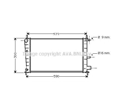 Radiator, racire motor PRASCO FD2217</br>Piesa auto pentru Radiator racire apa/ ulei Radiator, racire motor PRASCO FD2217</br>Piesa auto pentru Radiator racire apa/ ulei