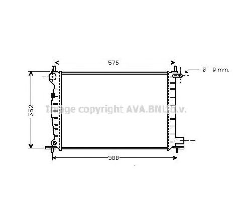 Radiator, racire motor PRASCO FD2224</br>Piesa auto pentru Radiator racire apa/ ulei Radiator, racire motor PRASCO FD2224</br>Piesa auto pentru Radiator racire apa/ ulei