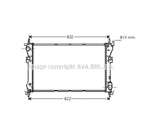 Radiator, racire motor PRASCO FD2320</br>Piesa auto pentru Radiator racire apa/ ulei Radiator, racire motor PRASCO FD2320</br>Piesa auto pentru Radiator racire apa/ ulei