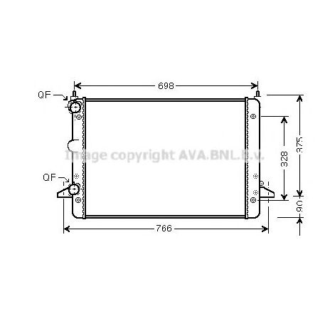 Radiator, racire motor PRASCO FD2396</br>Piesa auto pentru Radiator racire apa/ ulei Radiator, racire motor PRASCO FD2396</br>Piesa auto pentru Radiator racire apa/ ulei