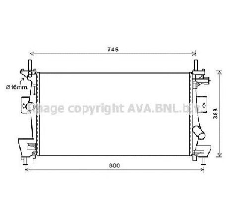 Radiator, racire motor PRASCO FD2475</br>Piesa auto pentru Radiator racire apa/ ulei Radiator, racire motor PRASCO FD2475</br>Piesa auto pentru Radiator racire apa/ ulei
