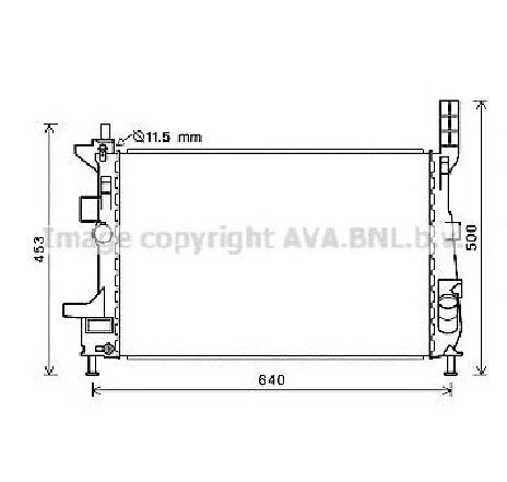 Radiator, racire motor PRASCO FD2602</br>Piesa auto pentru Radiator racire apa/ ulei Radiator, racire motor PRASCO FD2602</br>Piesa auto pentru Radiator racire apa/ ulei
