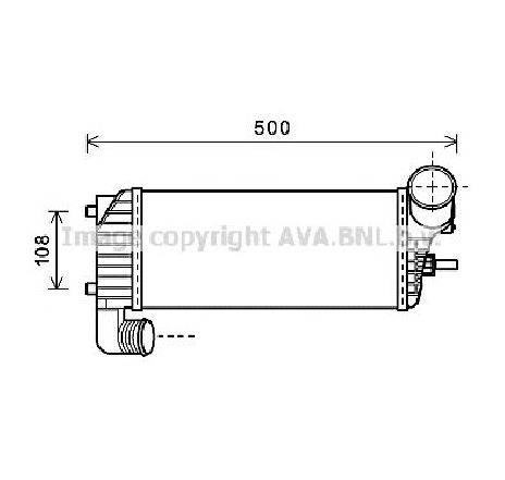 Intercooler, compresor PRASCO FD4574</br>Piesa auto pentru Turbocompressor Intercooler, compresor PRASCO FD4574</br>Piesa auto pentru Turbocompressor