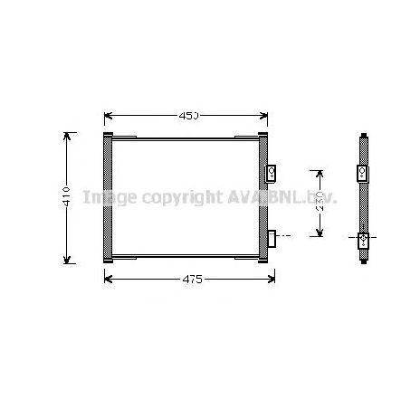 Condensator, climatizare PRASCO FD5262</br>Piesa auto pentru Categorii Condensator, climatizare PRASCO FD5262</br>Piesa auto pentru Categorii