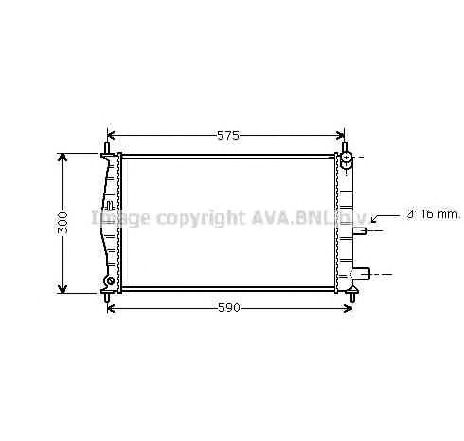 Radiator, racire motor PRASCO FDA2218</br>Piesa auto pentru Radiator racire apa/ ulei Radiator, racire motor PRASCO FDA2218</br>Piesa auto pentru Radiator racire apa/ ulei