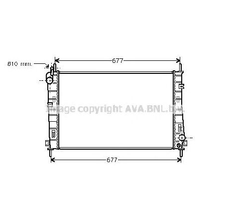 Radiator, racire motor PRASCO FDA2335</br>Piesa auto pentru Radiator racire apa/ ulei Radiator, racire motor PRASCO FDA2335</br>Piesa auto pentru Radiator racire apa/ ulei