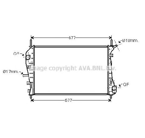 Radiator, racire motor PRASCO FDA2376</br>Piesa auto pentru Radiator racire apa/ ulei Radiator, racire motor PRASCO FDA2376</br>Piesa auto pentru Radiator racire apa/ ulei
