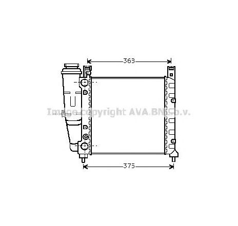 Radiator, racire motor PRASCO FT2057</br>Piesa auto pentru Radiator racire apa/ ulei Radiator, racire motor PRASCO FT2057</br>Piesa auto pentru Radiator racire apa/ ulei