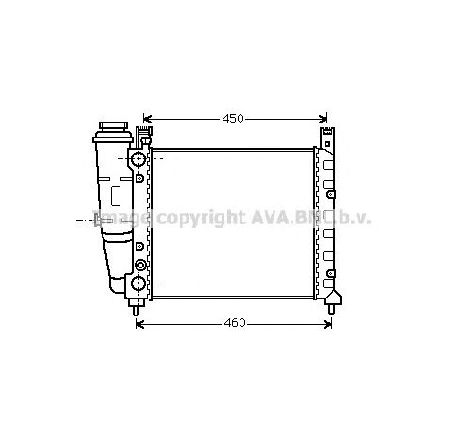 Radiator, racire motor PRASCO FT2059</br>Piesa auto pentru Radiator racire apa/ ulei Radiator, racire motor PRASCO FT2059</br>Piesa auto pentru Radiator racire apa/ ulei