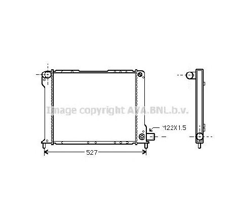 Radiator, racire motor PRASCO FT2080</br>Piesa auto pentru Radiator racire apa/ ulei Radiator, racire motor PRASCO FT2080</br>Piesa auto pentru Radiator racire apa/ ulei