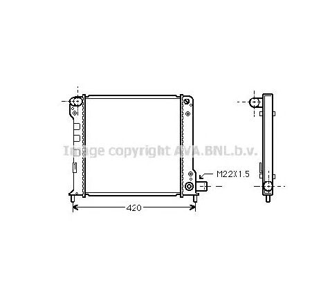 Radiator, racire motor PRASCO FT2093</br>Piesa auto pentru Radiator racire apa/ ulei Radiator, racire motor PRASCO FT2093</br>Piesa auto pentru Radiator racire apa/ ulei