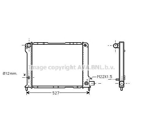Radiator, racire motor PRASCO FT2121</br>Piesa auto pentru Radiator racire apa/ ulei Radiator, racire motor PRASCO FT2121</br>Piesa auto pentru Radiator racire apa/ ulei