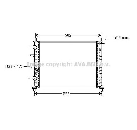 Radiator, racire motor PRASCO FT2162</br>Piesa auto pentru Radiator racire apa/ ulei Radiator, racire motor PRASCO FT2162</br>Piesa auto pentru Radiator racire apa/ ulei