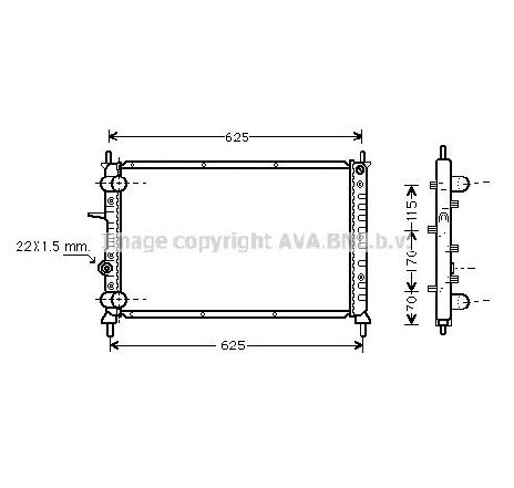 Radiator, racire motor PRASCO FT2188</br>Piesa auto pentru Radiator racire apa/ ulei Radiator, racire motor PRASCO FT2188</br>Piesa auto pentru Radiator racire apa/ ulei