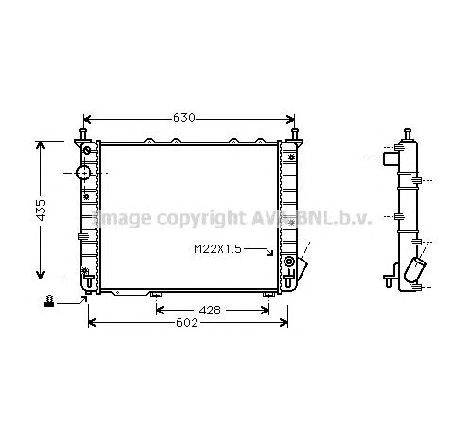Radiator, racire motor PRASCO FT2197</br>Piesa auto pentru Radiator racire apa/ ulei Radiator, racire motor PRASCO FT2197</br>Piesa auto pentru Radiator racire apa/ ulei