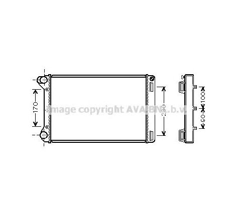 Radiator, racire motor PRASCO FT2212</br>Piesa auto pentru Radiator racire apa/ ulei Radiator, racire motor PRASCO FT2212</br>Piesa auto pentru Radiator racire apa/ ulei