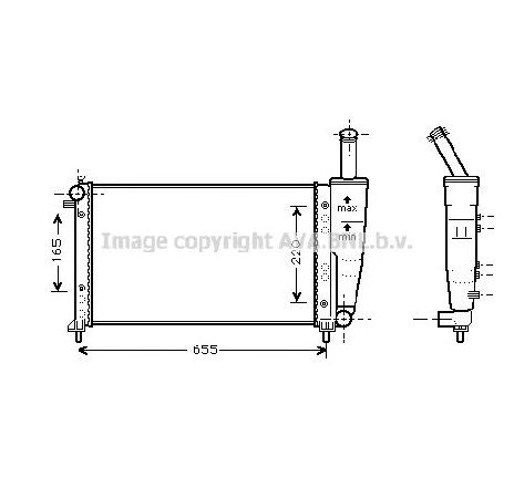 Radiator, racire motor PRASCO FT2218</br>Piesa auto pentru Radiator racire apa/ ulei Radiator, racire motor PRASCO FT2218</br>Piesa auto pentru Radiator racire apa/ ulei
