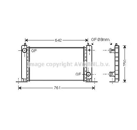 Radiator, racire motor PRASCO FT2251</br>Piesa auto pentru Radiator racire apa/ ulei Radiator, racire motor PRASCO FT2251</br>Piesa auto pentru Radiator racire apa/ ulei