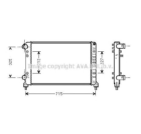 Radiator, racire motor PRASCO FT2262</br>Piesa auto pentru Radiator racire apa/ ulei Radiator, racire motor PRASCO FT2262</br>Piesa auto pentru Radiator racire apa/ ulei