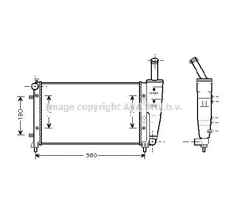 Radiator, racire motor PRASCO FT2290</br>Piesa auto pentru Radiator racire apa/ ulei Radiator, racire motor PRASCO FT2290</br>Piesa auto pentru Radiator racire apa/ ulei