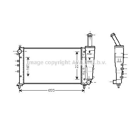 Radiator, racire motor PRASCO FT2299</br>Piesa auto pentru Radiator racire apa/ ulei Radiator, racire motor PRASCO FT2299</br>Piesa auto pentru Radiator racire apa/ ulei