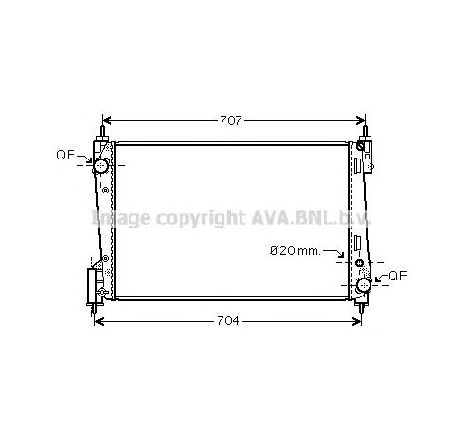Radiator, racire motor PRASCO FT2311</br>Piesa auto pentru Radiator racire apa/ ulei Radiator, racire motor PRASCO FT2311</br>Piesa auto pentru Radiator racire apa/ ulei