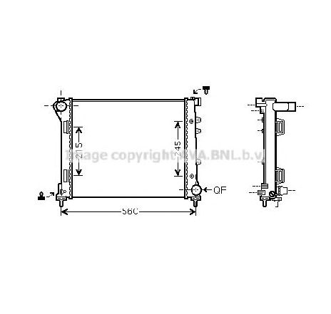 Radiator, racire motor PRASCO FT2387</br>Piesa auto pentru Radiator racire apa/ ulei Radiator, racire motor PRASCO FT2387</br>Piesa auto pentru Radiator racire apa/ ulei