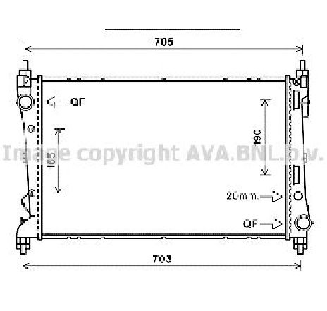 Radiator, racire motor PRASCO FT2449</br>Piesa auto pentru Radiator racire apa/ ulei Radiator, racire motor PRASCO FT2449</br>Piesa auto pentru Radiator racire apa/ ulei