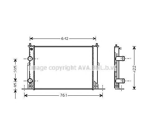 Radiator, racire motor PRASCO FTA2244</br>Piesa auto pentru Radiator racire apa/ ulei Radiator, racire motor PRASCO FTA2244</br>Piesa auto pentru Radiator racire apa/ ulei