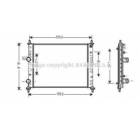 Radiator, racire motor PRASCO FTA2249</br>Piesa auto pentru Radiator racire apa/ ulei Radiator, racire motor PRASCO FTA2249</br>Piesa auto pentru Radiator racire apa/ ulei