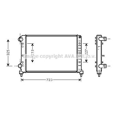 Radiator, racire motor PRASCO FTA2261</br>Piesa auto pentru Radiator racire apa/ ulei Radiator, racire motor PRASCO FTA2261</br>Piesa auto pentru Radiator racire apa/ ulei