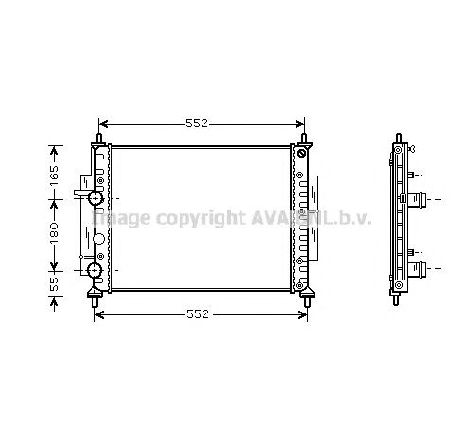Radiator, racire motor PRASCO FTA2268</br>Piesa auto pentru Radiator racire apa/ ulei Radiator, racire motor PRASCO FTA2268</br>Piesa auto pentru Radiator racire apa/ ulei